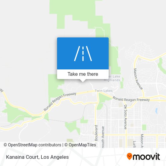 Mapa de Kanaina Court
