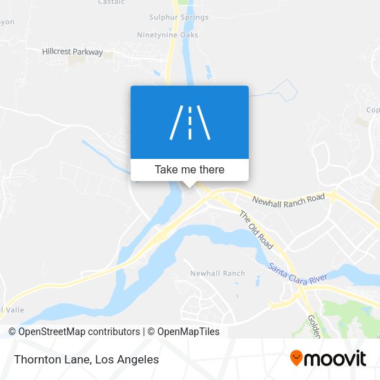 Mapa de Thornton Lane