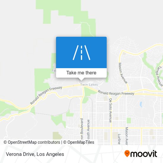 Mapa de Verona Drive