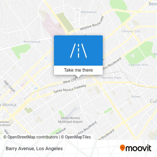 Mapa de Barry Avenue