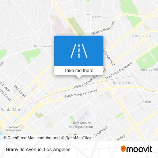 Granville Avenue map