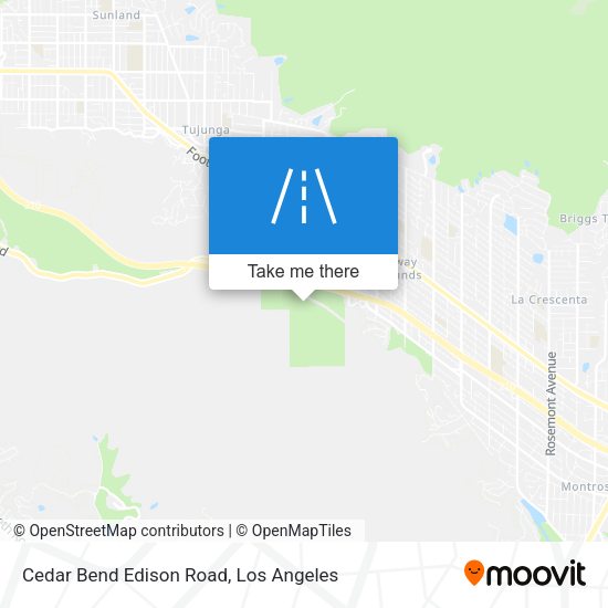Mapa de Cedar Bend Edison Road
