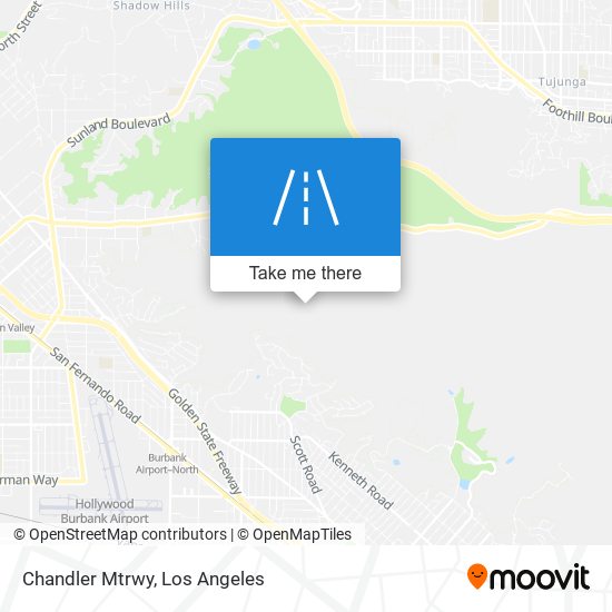 Chandler Mtrwy map