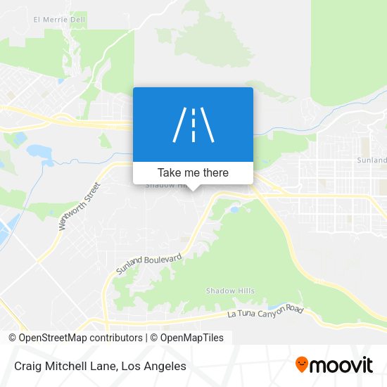 Mapa de Craig Mitchell Lane
