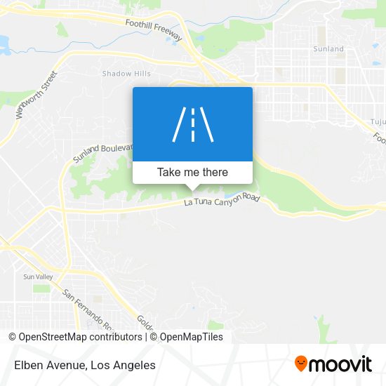 Mapa de Elben Avenue