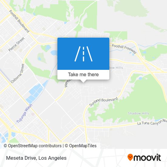Mapa de Meseta Drive