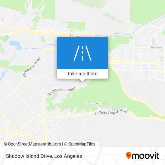 Mapa de Shadow Island Drive