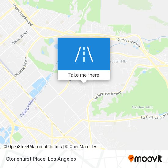 Stonehurst Place map