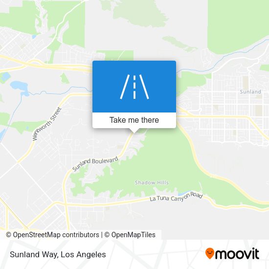 Mapa de Sunland Way