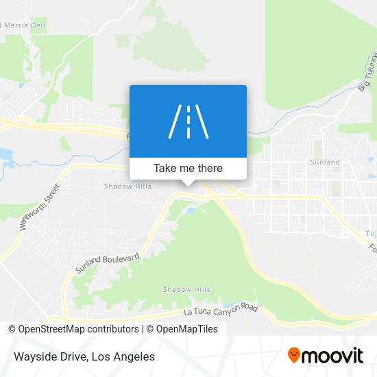 Mapa de Wayside Drive