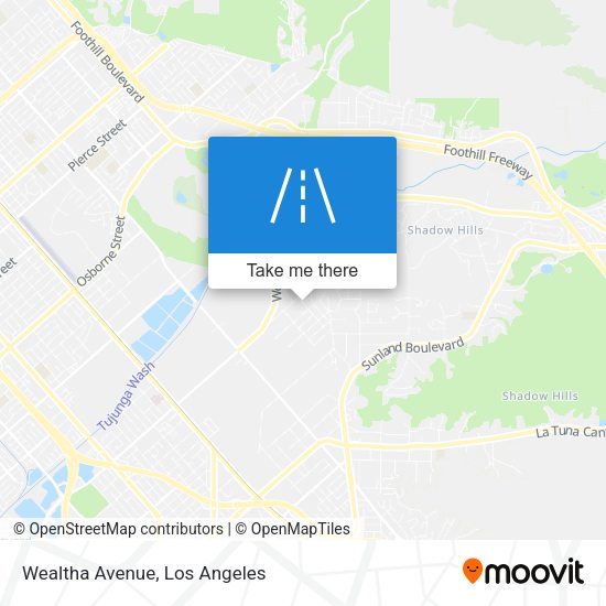 Wealtha Avenue map