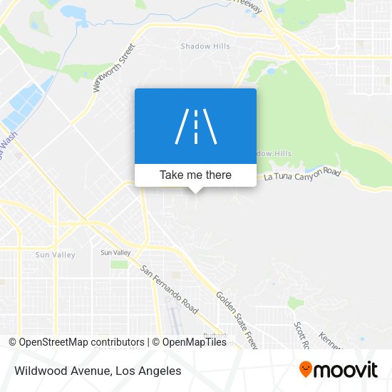 Wildwood Avenue map