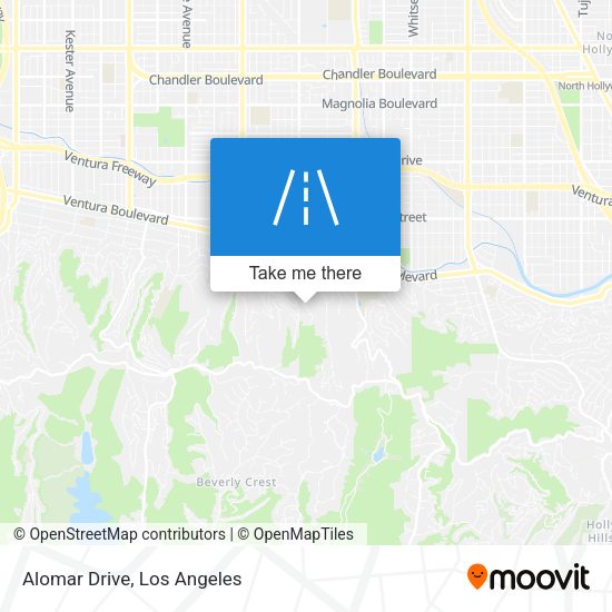 Alomar Drive map