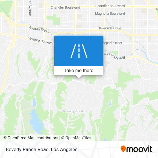 Beverly Ranch Road map