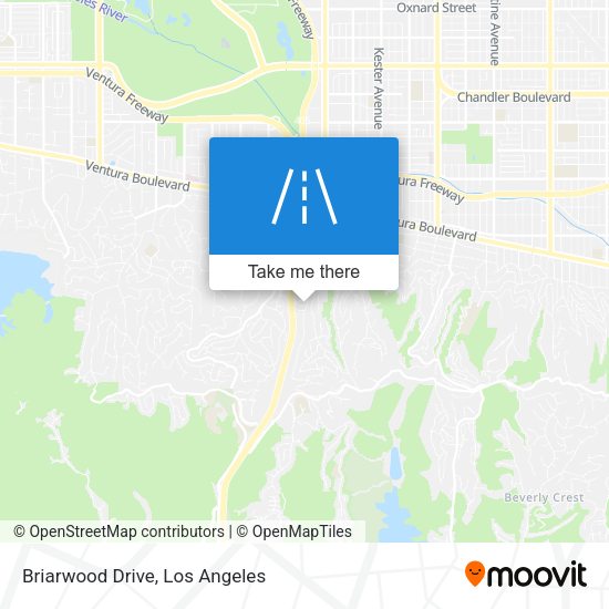 Briarwood Drive map