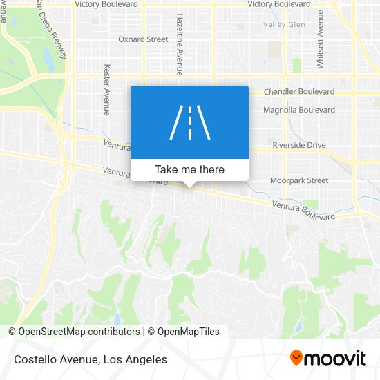 Costello Avenue map