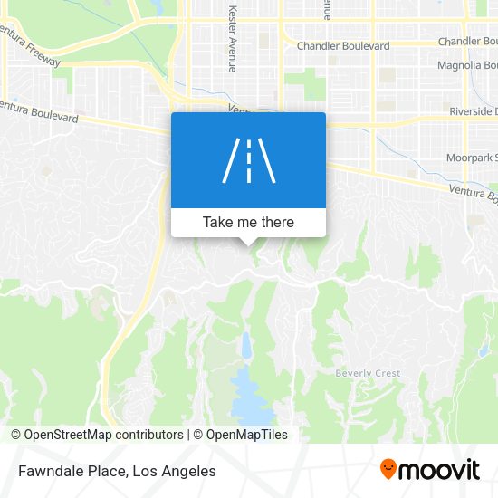 Fawndale Place map