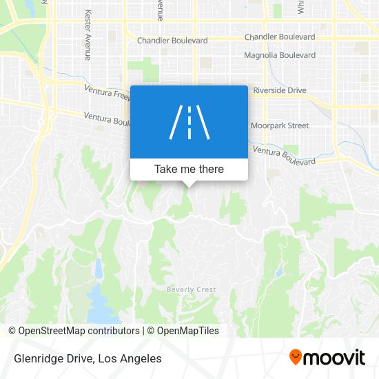 Glenridge Drive map
