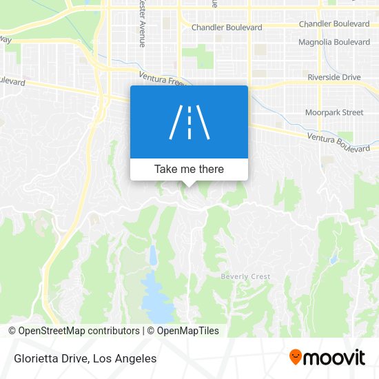 Glorietta Drive map