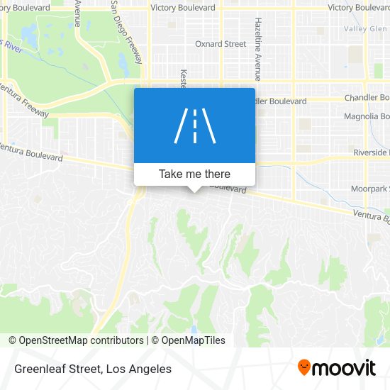 Mapa de Greenleaf Street