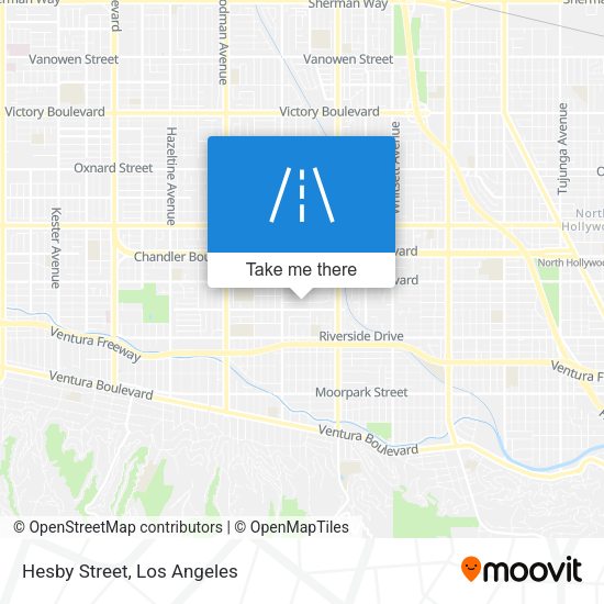 Mapa de Hesby Street