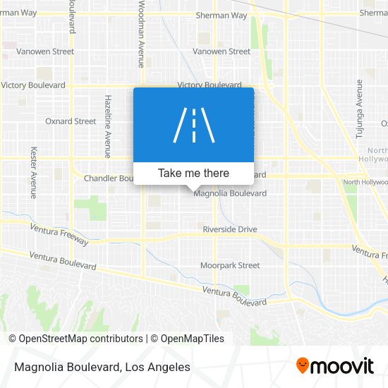 Magnolia Boulevard map