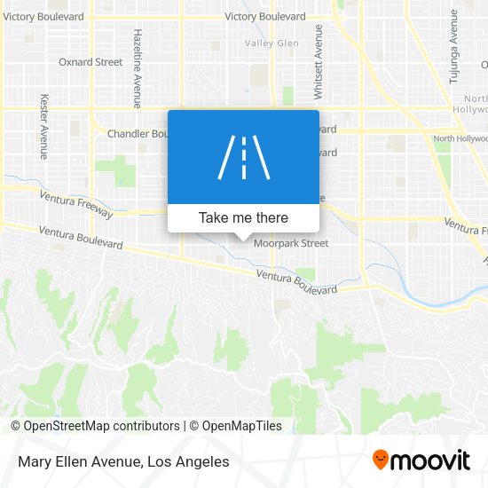 Mary Ellen Avenue map