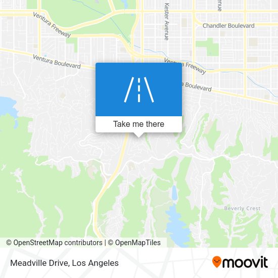Mapa de Meadville Drive