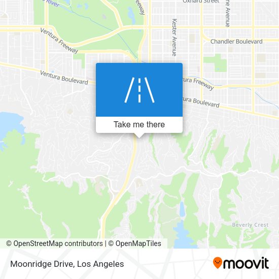 Mapa de Moonridge Drive