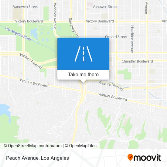 Mapa de Peach Avenue