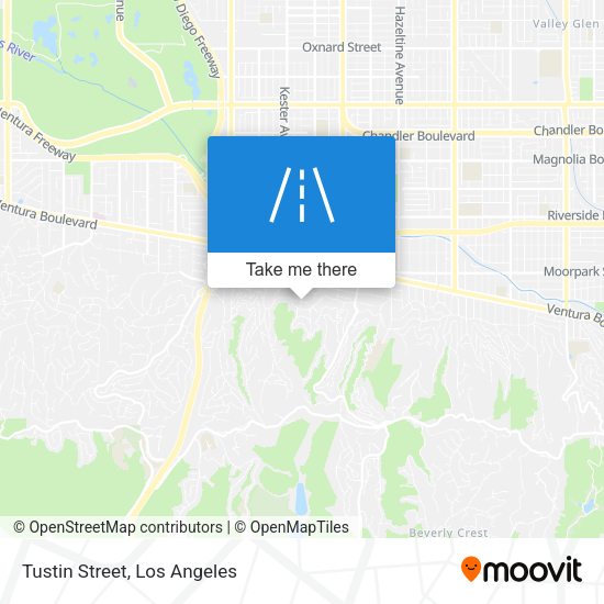 Mapa de Tustin Street