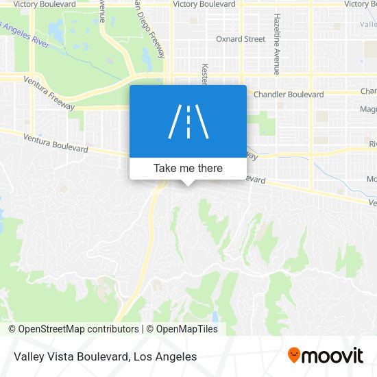 Valley Vista Boulevard map