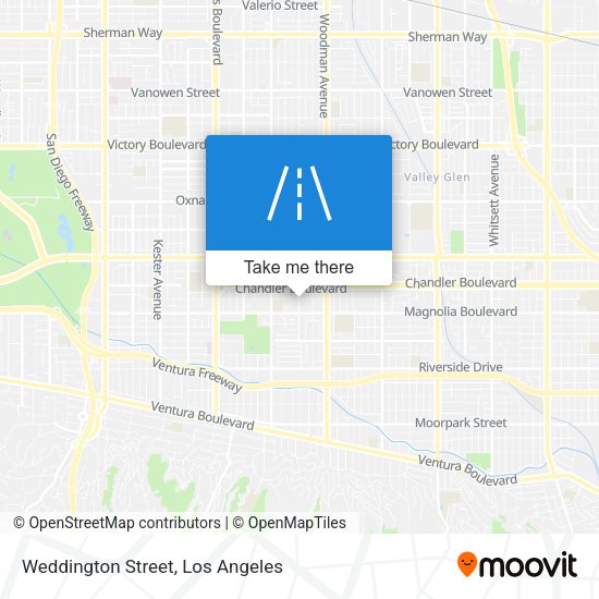 Mapa de Weddington Street