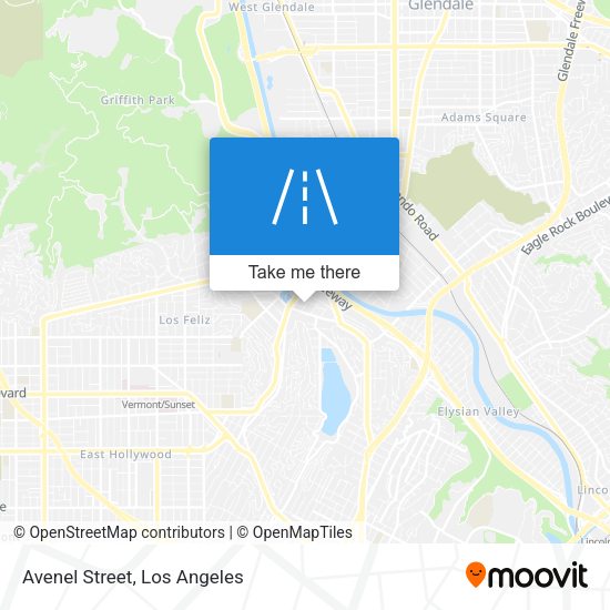 Mapa de Avenel Street