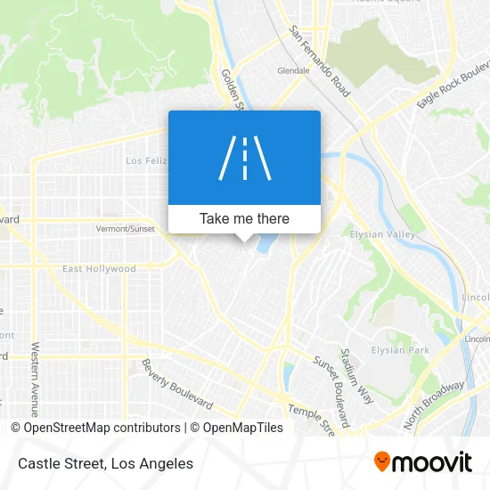 Castle Street map