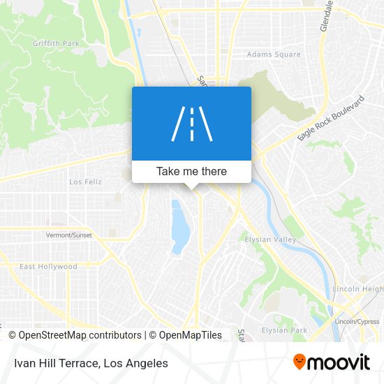 Ivan Hill Terrace map