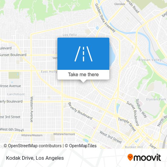 Mapa de Kodak Drive