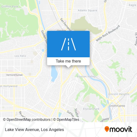 Mapa de Lake View Avenue