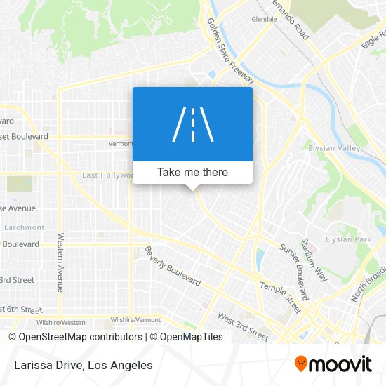 Mapa de Larissa Drive