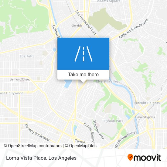 Mapa de Loma Vista Place