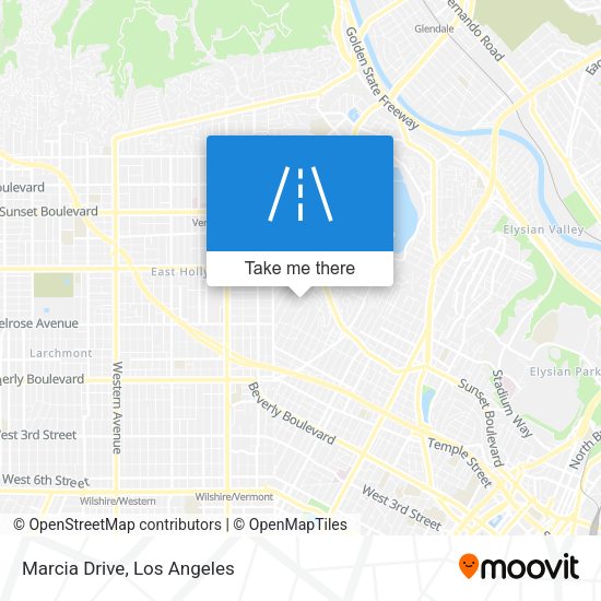 Mapa de Marcia Drive