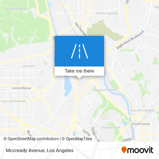 Mapa de Mccready Avenue