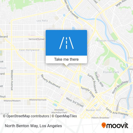 Mapa de North Benton Way