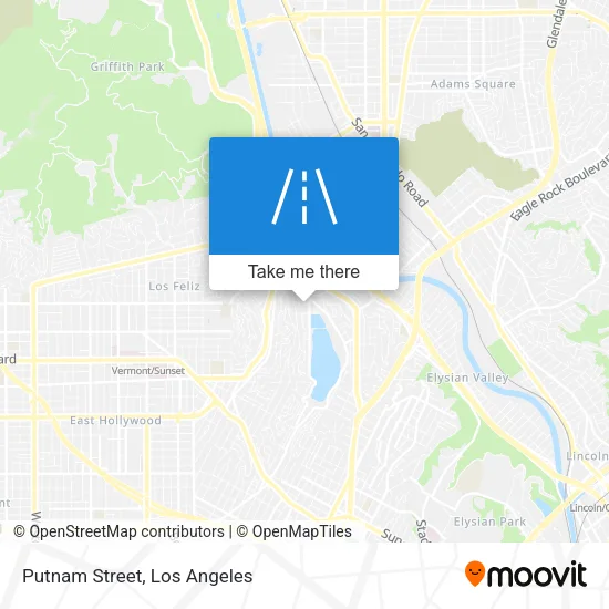 Putnam Street map