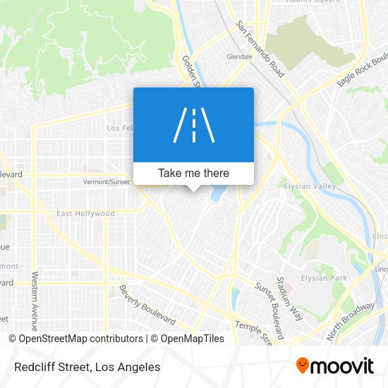 Redcliff Street map
