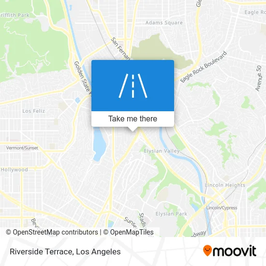 Riverside Terrace map