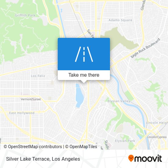 Silver Lake Terrace map