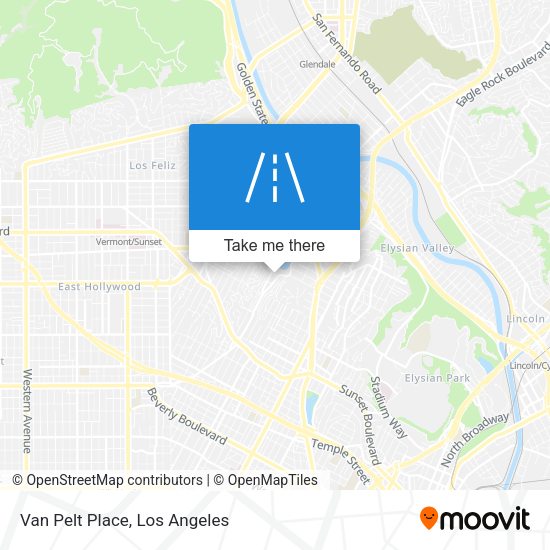 Mapa de Van Pelt Place