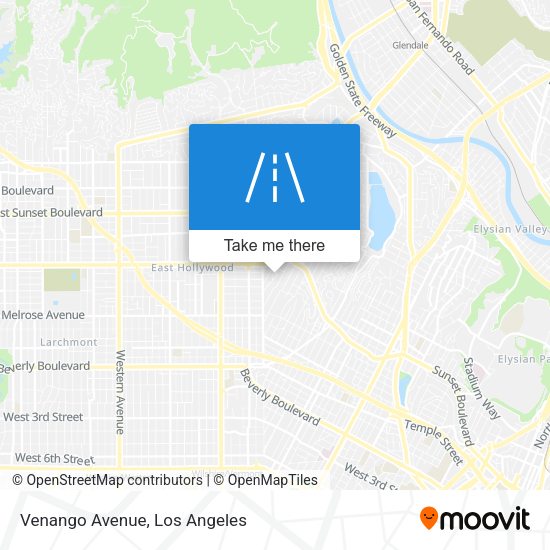 Mapa de Venango Avenue