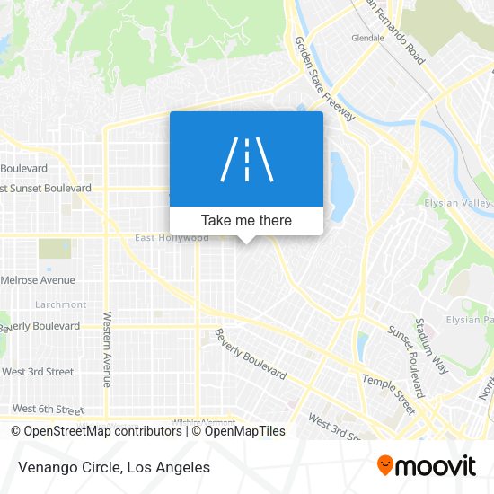 Mapa de Venango Circle